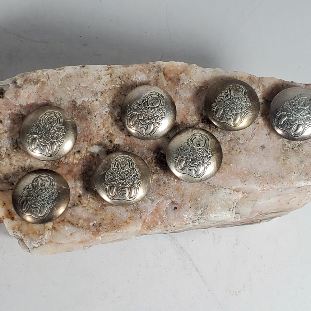 Sterling Silver Storyteller Button Covers